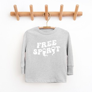 The Juniper Shop Free Spirit Ghost Distressed  Youth Long Sleeve Tee - 1 of 4