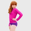 City Threads Girls UPF 50+ Quick-Dry Swim Briefs - USA-Made - 2 of 4
