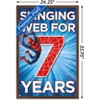 Trends International Marvel Spider-Man - Happy 7th Birthday Framed Wall Poster Prints - 3 of 4