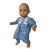Sweet Blue Check and Cherries Nightgown for 14–16-Inch Baby Dolls - 2 of 4