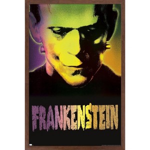 Trends International Frankenstein - Close-Up Framed Wall Poster Prints - 1 of 4