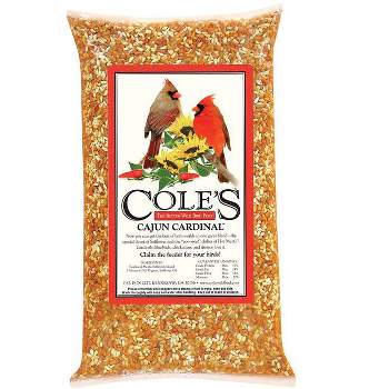 Cole's Cajun Cardinal Assorted Species Sunflower Meats Wild Bird Food 20 lb