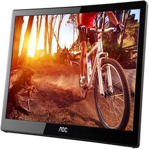 AOC e1659Fwu 16-Inch Ultra Slim Powered Portable Monitor - Manufacturer Refurbished - 1 of 4