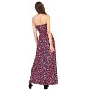 Coolmee Women's Summer Floral Dress Casual Sexy Strapless Party Wedding Guest Beach Formal Maxi Dress - 3 of 4
