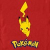 Men's Pokemon Logo Running Pikachu T-Shirt - image 2 of 4