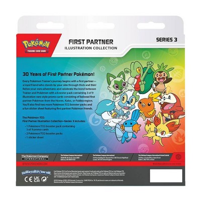 Pokémon Trading Card Game: First Partner Illustration Collection—Series 3, 3 of 4