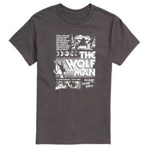 Men's - Universal Studios Monsters - The Wolf Man Short Sleeve Graphic T-Shirt - 1 of 4