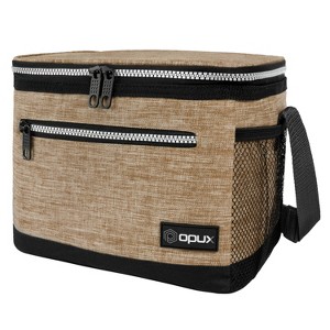 OPUX Insulated Lunch Box Men Women, Leakproof Soft Cooler Bag Work School Beach, Pail Tote Adult Kids Boys Girls - 1 of 4