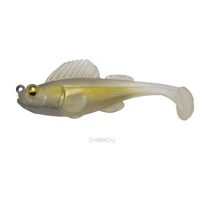 Megabass Dark Sleeper 3" Swimbaits, Shirauo, 3/8oz. - 1 of 4