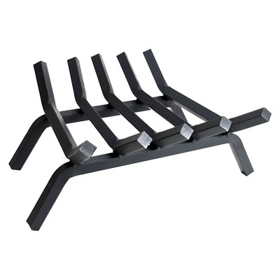 Pleasant Hearth 7.5" Steel Grate, 21" 5 bar Black