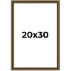 PosterPalooza | Sculpted Gold Picture Frame - UV Acrylic, Foam Board Backing, Hanging Hardware - 2 of 4