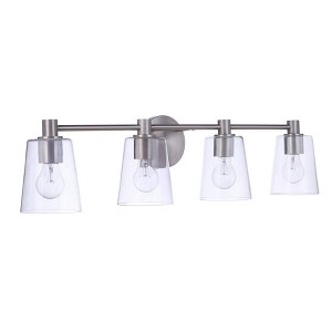 Craftmade Lighting Emilio 4 - Light Vanity in  Brushed Polished Nickel - 1 of 1