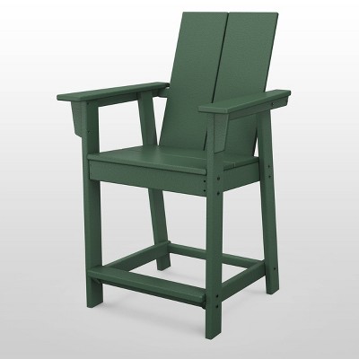 Moore POLYWOOD Patio Counter Chair Green Threshold