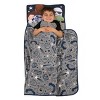Star Wars Welcome to the Galaxy Navy and Gray Princess Leia, R2-D2, Chewbacca, Yoda, and Darth Vader Toddler Nap Mat - 3 of 4