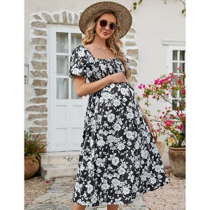 boho maternity dress for baby shower Angel Maternity Roxy Lace Baby Shower Dress