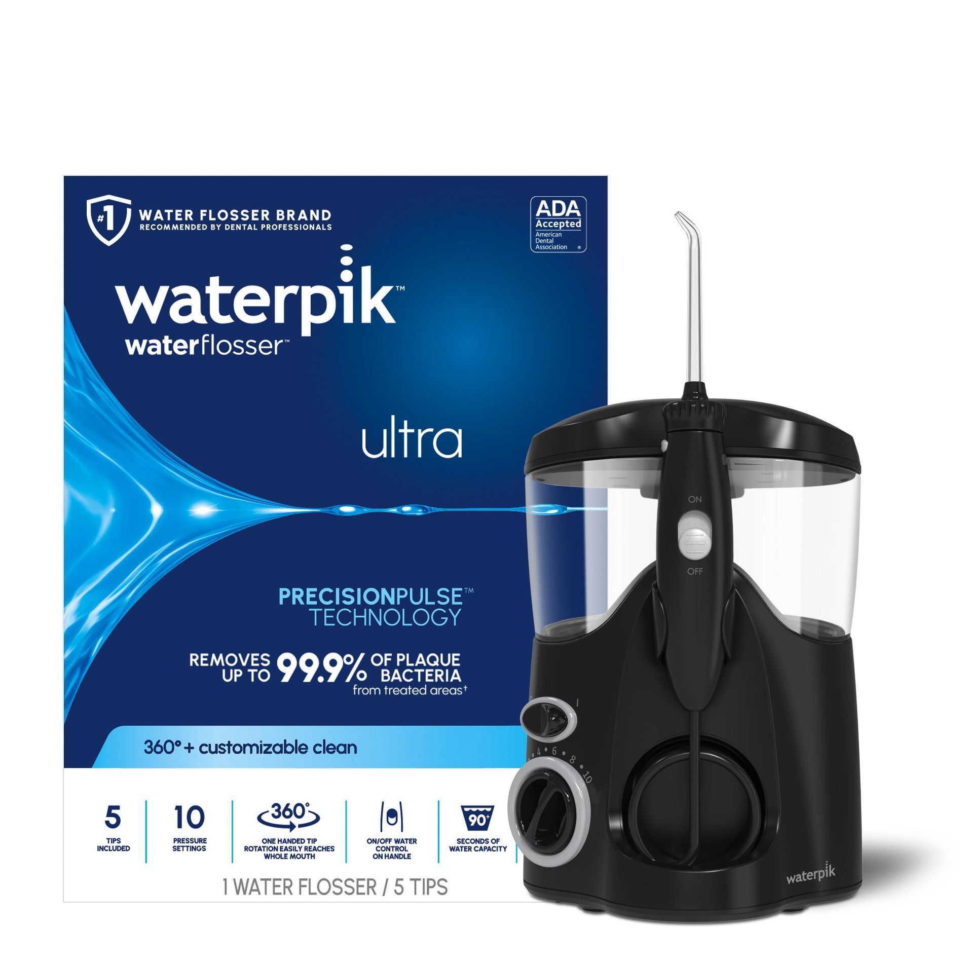 Waterpik Ultra Water Flosser - Black
