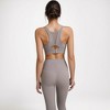 Anna-Kaci Active Women's Scoop Neck Sports Bra with Wide Shoulder Straps and Elastic Band for Low to Medium Support - 4 of 4