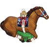 Old World Christmas Glass Blown Holiday Ornament For Tree, Racehorse (With OWC Gift Box) - image 2 of 4