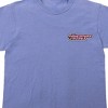 Powerpuff Girls Character Spiral & Shooting Stars Adult Periwinkle Crew Neck Short Sleeve T-shirt - 2 of 4