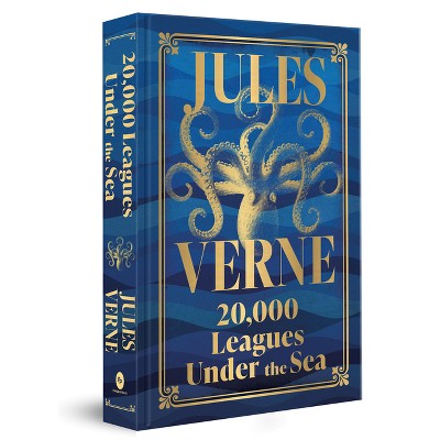 20,000 Leagues Under the Sea (Deluxe Hardbound Edition) - by  Jules Verne (Hardcover)