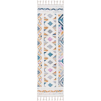 Moroccan Fringe Shag MFG108 Power Loomed Indoor Rug - Safavieh