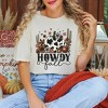 Simply Sage Market Women's Howdy Fall Pumpkin Short Sleeve Garment Dyed Tee - 2 of 4