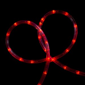 Northlight 18' Red LED Christmas Rope Lights - 1 of 3