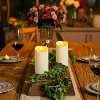 FAAYFIAN 6"x3" Outdoor Waterproof Flameless Candles, LED Candles, Battery Operated Candles with Remote and Timers - 3 of 4