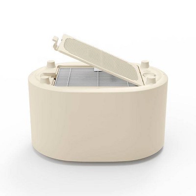 Compact White HEPA Air Purifier Replacement Filters, 2-Pack
