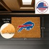 EvergreenNFLBuffalo Bills Logo Natural Coir 28 x 16 Inches Indoor Outdoor Doormat - 2 of 4