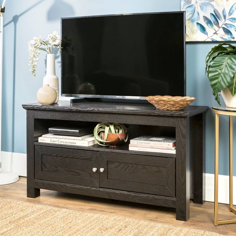 2 Component Door Console TV Stand for TVs up to 50" - Saracina Home, 3 of 9
