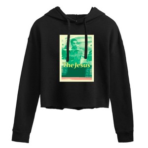 Women's - The Big Lebowski - The Jesus Cropped Graphic Hoodie - 1 of 3