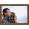 PosterPalooza | Textured Gold Picture Frame - UV Acrylic, Backing Board, Hanging Hardware Included - 4 of 4