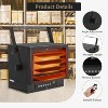 Acekool 7000W Mounted Heater - Thermostat & Remote, Wall/Ceiling Installation for Large Spaces - 2 of 4