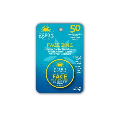ocean potion face zinc spf 50