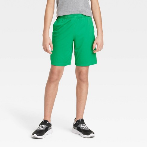 Boys' Training Shorts - All In Motion™ Green Xs : Target
