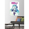 Trends International Hatsune Miku - Hatsune Miku Feature Series Unframed Wall Poster Print Clear Push Pins Bundle 22.375" x 34" - 2 of 4
