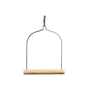 Prevue Pet Products Birdie Basics Wood Cage Swing for Birds 5 inch x 7 inch - 1 of 2
