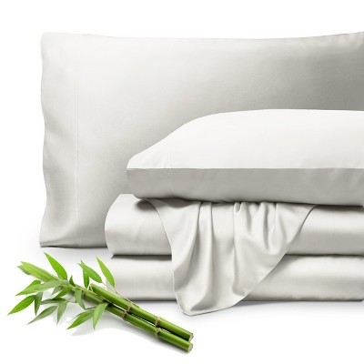 Rayon from Bamboo Solid Deep Pocket Sheet Set by Bare Home