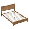 KIGFTSOD Modern Solid Wood Platform Bed with Sturdy Wooden Slats Support,No Box Spring Needed - 3 of 4