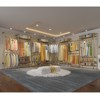 Timate F4 Wall Mounted Clothes Rack Industrial Pipe Clothing Rack , Expandable Garment Rack Heavy Duty Wardrobe Closet, Adjustable Closet - 3 of 4