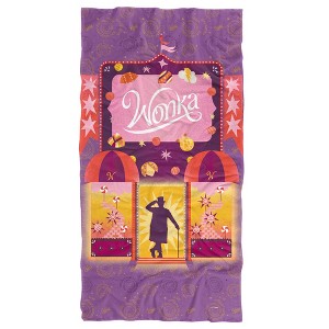 Wonka (2023) Doorway To Imagination 30” x 60” Beach Towel - 1 of 4