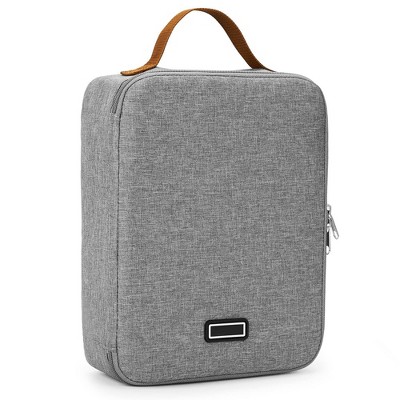 Insulated Lunch Box for Men Women Double Layer Reusable Lunch Bag Leakproof Lunch Cooler Bag
