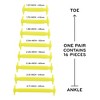 The Original Stretchlace No-Tie Silicone Elastic Shoelaces – Yellow Tieless Shoe Laces (1 Set) - 3 of 4