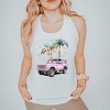 Simply Sage Market Women's Sunset Chaser Jeep Graphic Racerback Tank - 2 of 3
