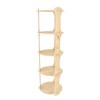 Decorotika,Yuvar Bookshelf Sapphire Oak - 2 of 4