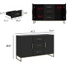 FUFU&GAGA Sideboard Serving Buffet Storage Cabinet Cupboard - 4 of 4