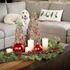 72"L Sullivans Artificial Soft Touch Dusted Pine Christmas Garland, Green, Indoor Christmas Decor - 4 of 4