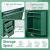 30"W Bathroom Vanity with Sink, Bathroom Cabinet with Door Shelf, 1 Tip-out Drawer, 3 Drawers and Soft Closing Door -ModernLuxe - 4 of 4
