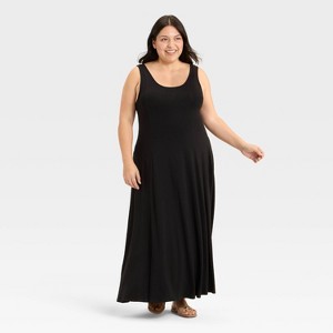 Women's Seamed Maxi Dress - Ava & Viv™ - 1 of 3